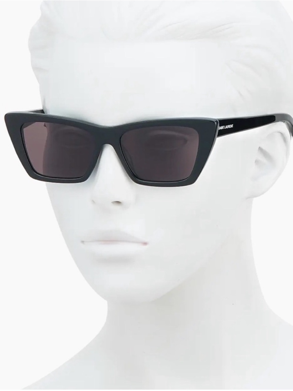 Saint Laurent SL276 MICA Black Cat-Eye Sunglasses Like New